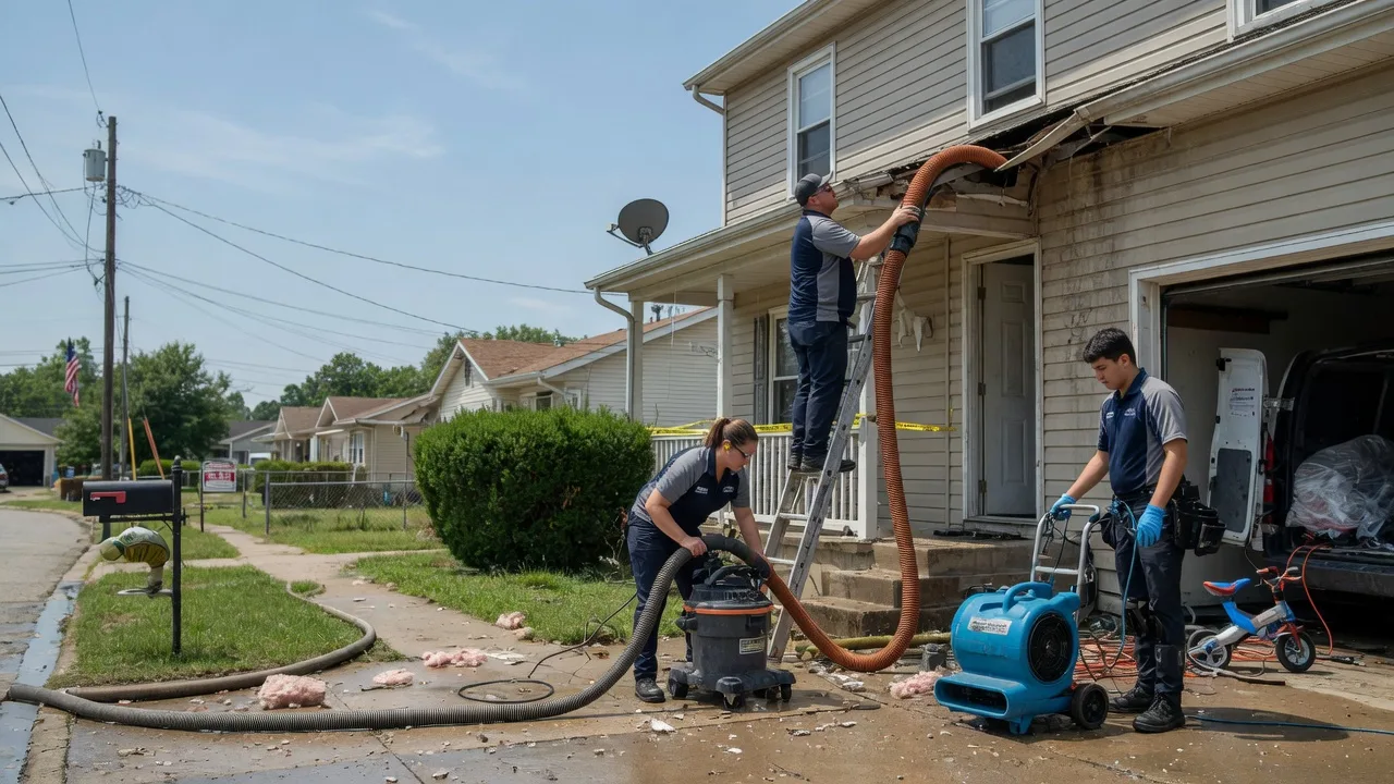 Water Damage Restoration in Lawrence, KS near me